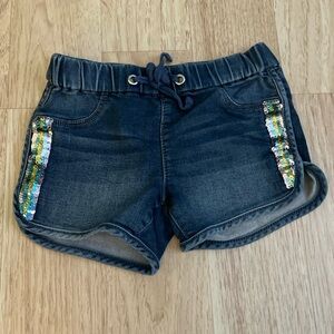 Denim Kids Shorts with Sequin Accents shorts bundle